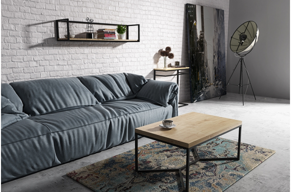 Industrialna półka wisząca Thea