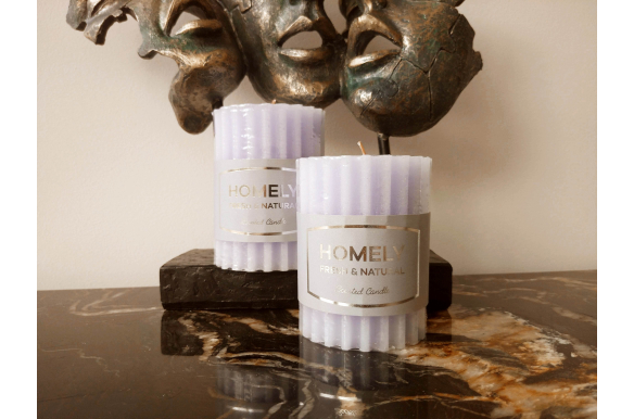 Świeca zapachowa Homely- 10 cm 2