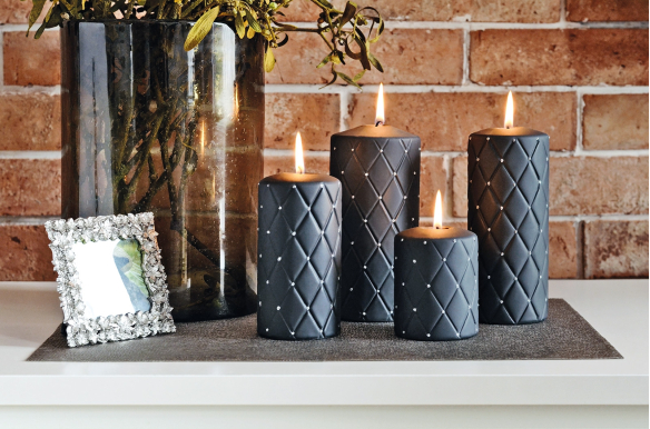 Świeca dekoracyjna Florencja- walec 18 cm