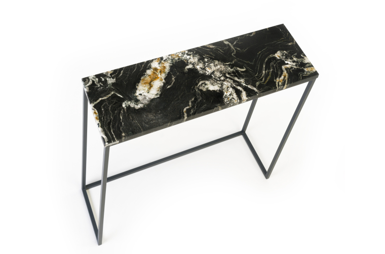 Konsola Ella z granitem Belvedere 80x25x80-...