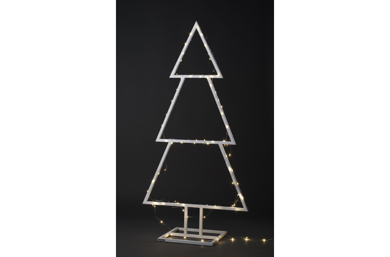 Stalowa choinka w stylu industrialnym