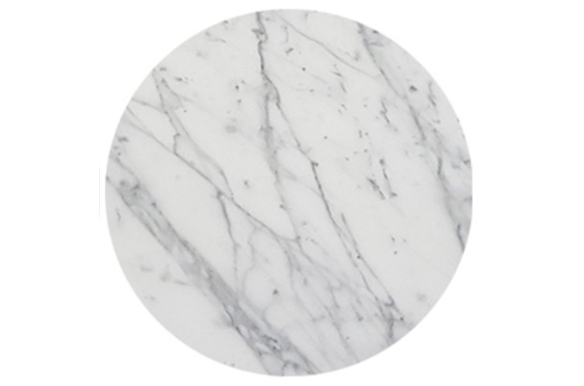 Konsola Tuva z marmurem Bianco Carrara 100x30x80, stelaż czarny mat, wysyłka 24h