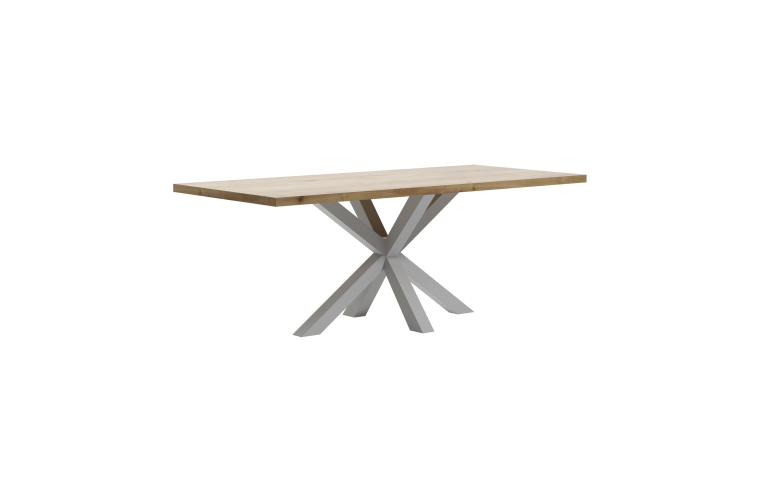 Stół Mursi 150x90X75- dąb lakierowany, stelaż...