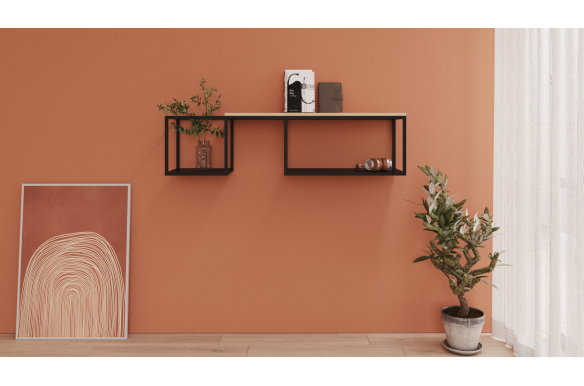 Minimalistyczna półka wisząca Asta