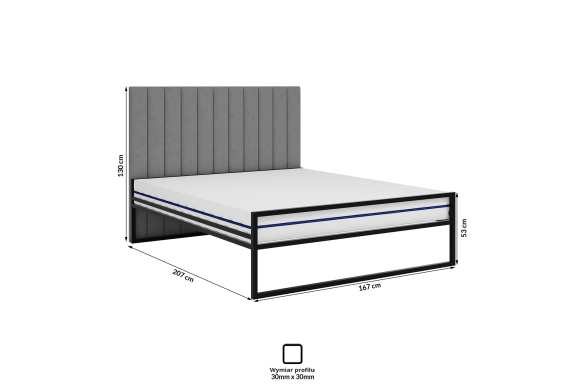 Tapicerowane panele ścienne- pionowe 2