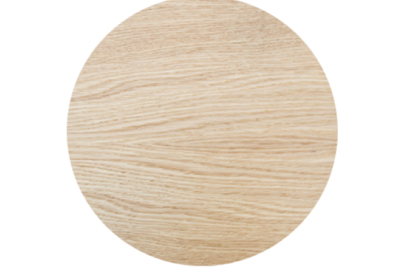 Stół Mursi 150x90x75h - dąb lakierowany, stelaż czarny mat, wysyłka 72h