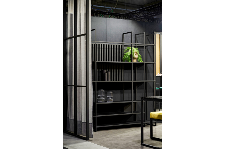 Stalowy regał stojący Morten