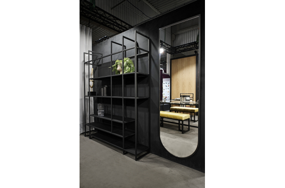 Stalowy regał stojący Morten