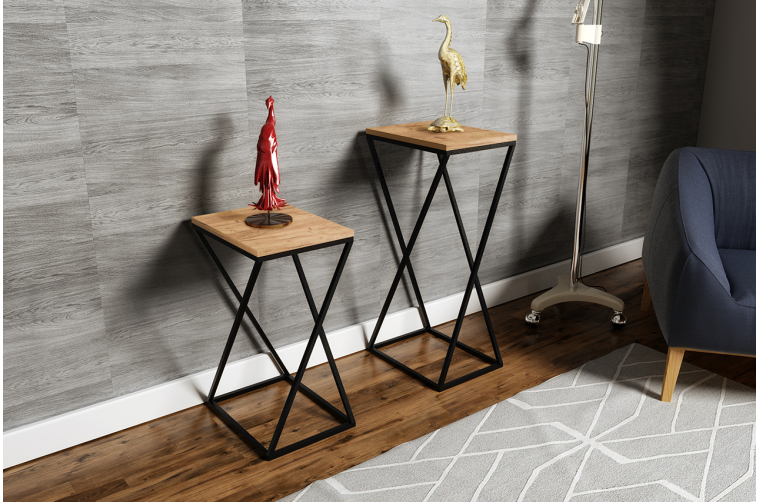 Loftowe stoliki pomocnicze Sis