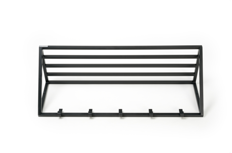 Wieszak Arni- szerokość 90cm, kolor czarny mat-...