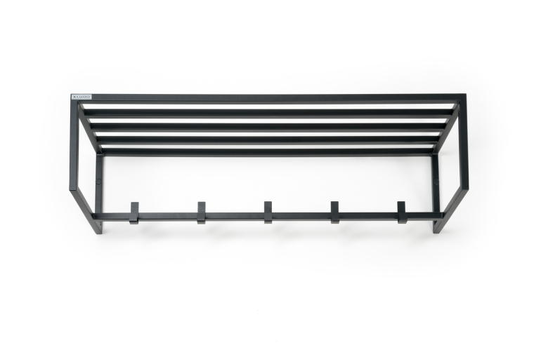 Wieszak ścienny Bard z półką na czapki