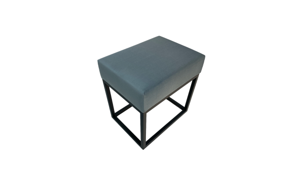 Ławka Airy 40x30x41- siedzisko welwet 14 (popiel), stelaż... 2