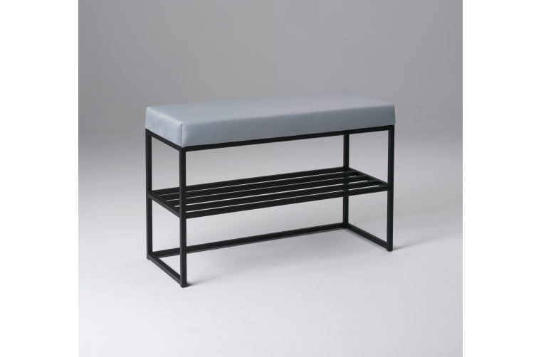 Ławka Geri basic z półką na buty 60 cm