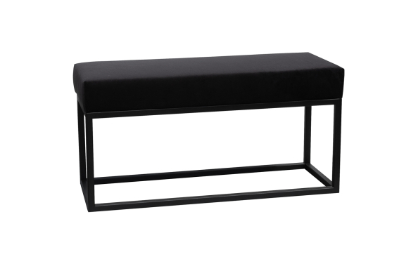 Nowoczesna ławka Airy czarna