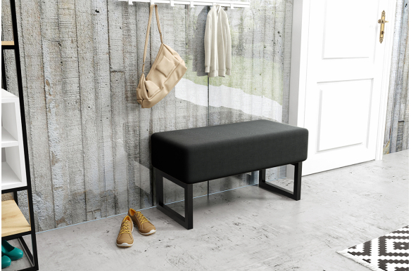 Ławka Alice z grubym siedziskiem beżowym