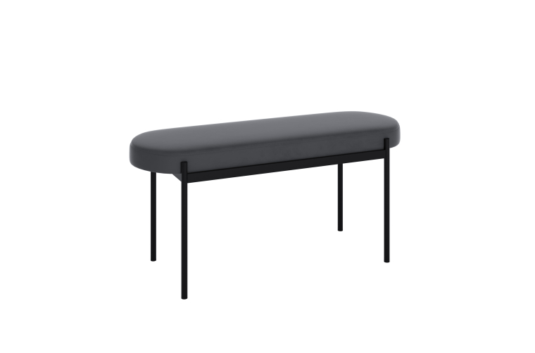 Ławka Lotta z tapicerowanym siedziskiem beżowym