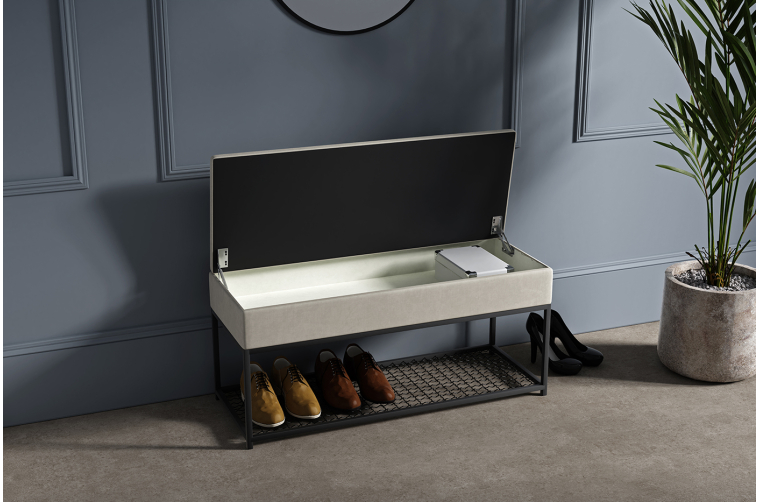 Ławka Ori ze schowkiem i półką na buty do...