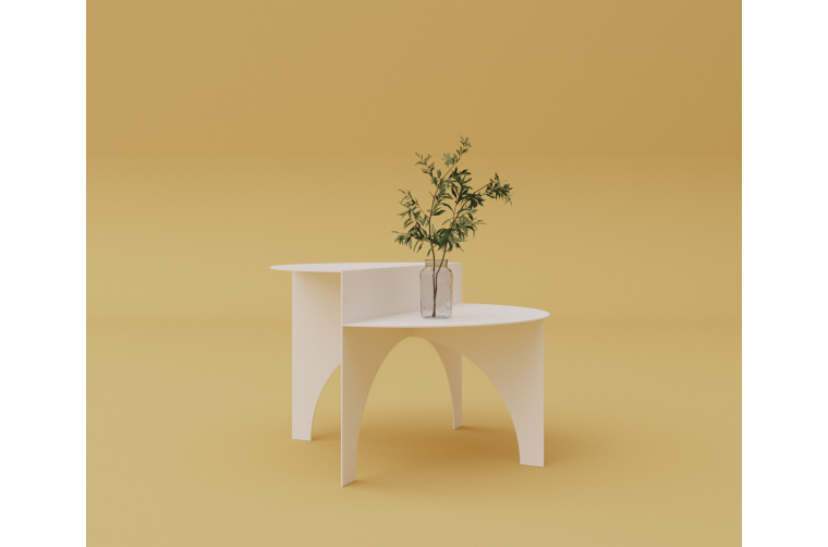 Stolik metalowy okrągły Funi