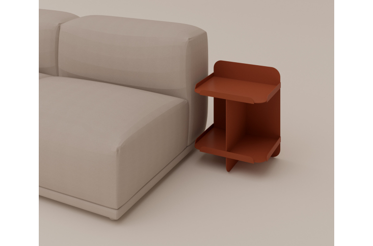 Stolik boczny  Split z metalu