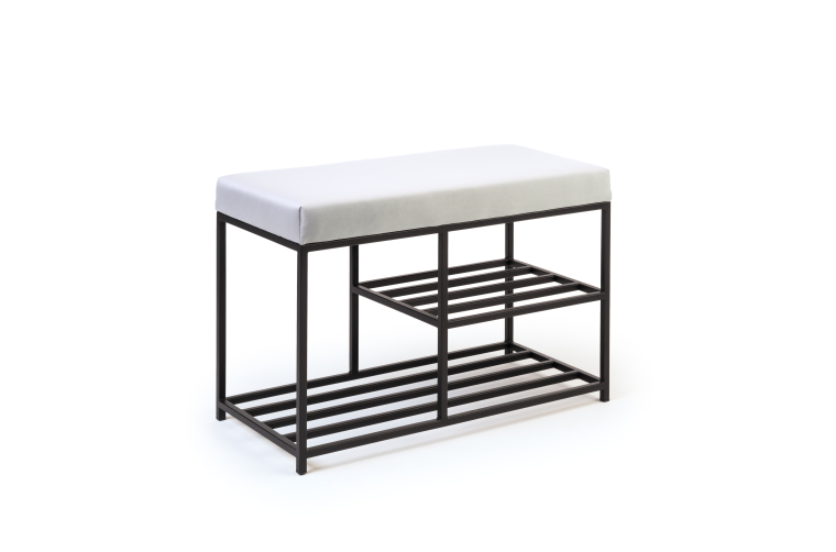 Ławka Livi z półkami na buty 100cm