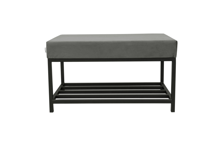 Ławka Isa z półką na buty 80 cm