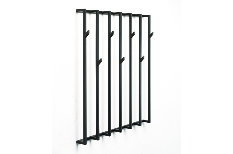 Industrialny wieszak ścienny Alf 70cm