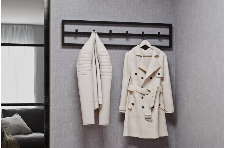 Minimalistyczny wieszak ścienny Sten 60cm