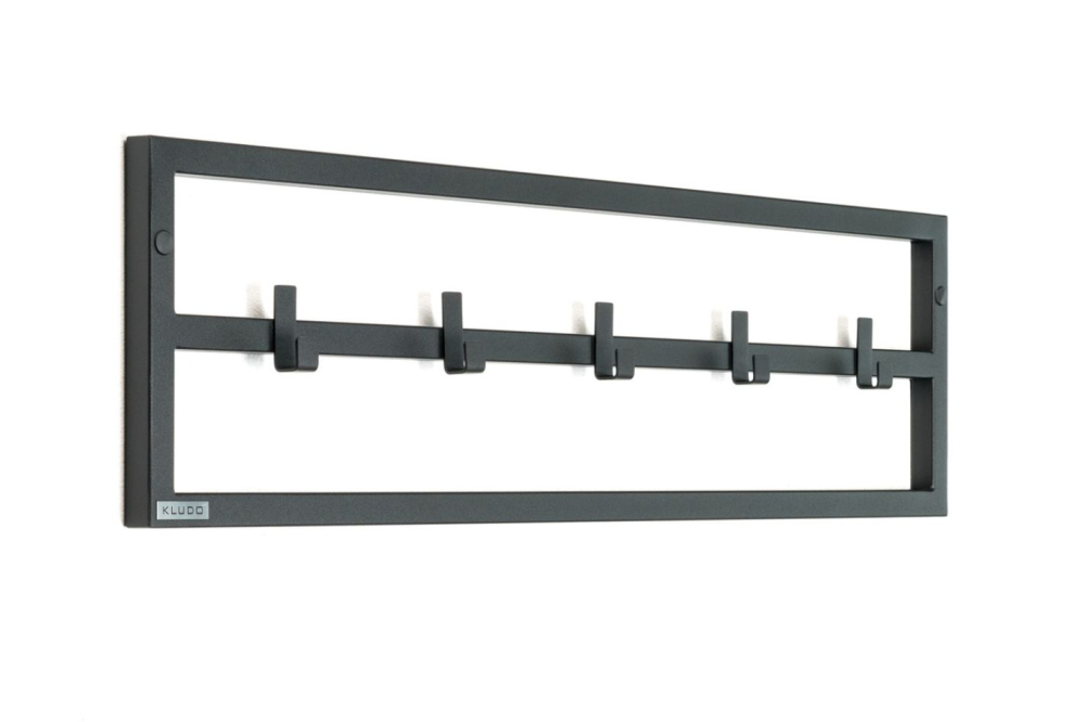 Minimalistyczny wieszak ścienny Sten 100cm
