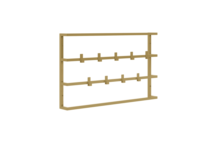 Stalowy wieszak ścienny Bui 90cm