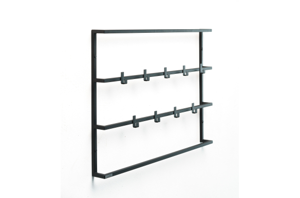 Stalowy wieszak ścienny Bui 100cm 2