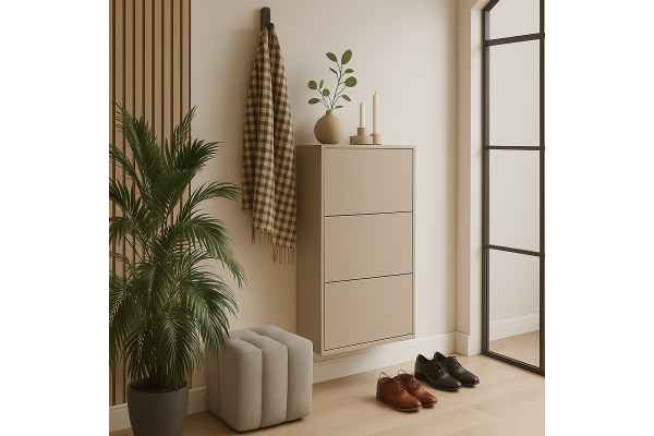 Szafka na buty wisząca Loren