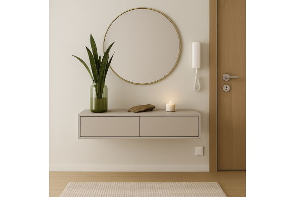 Konsola wisząca do przedpokoju Nadi