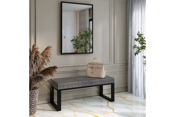 Ławka glamour do przedpokoju Dalton