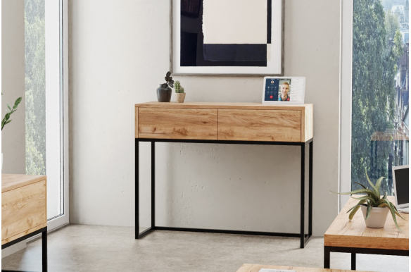 Konsola Mara 110x30x80h, DĄB LAKIEROWANY WYSYŁKA 12H