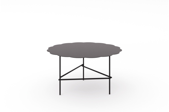 Stolik kawowy metalowy Eni czarny- WYSYŁKA 24H