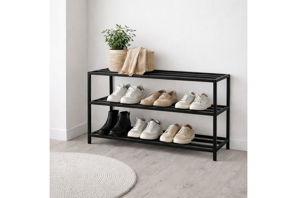 Półka na buty z metalu Gini