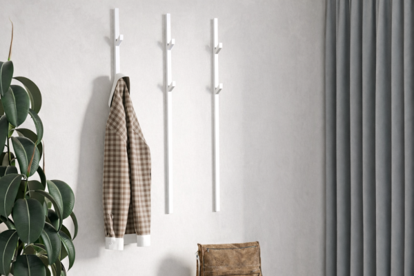 Pojedynczy metalowy wieszak  Abi na ubrania