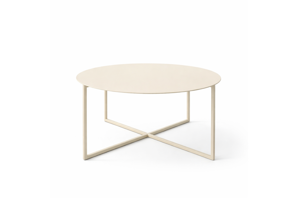 Stolik kawowy metalowy ZEN – okrągły stolik do...