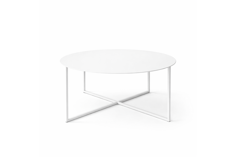 Stolik kawowy metalowy ZEN – okrągły stolik do...