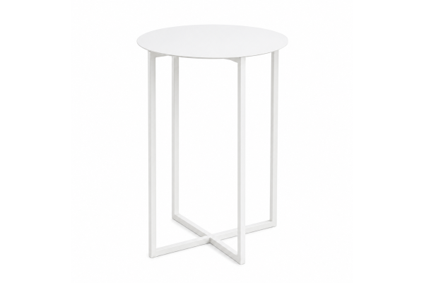 Stolik pomocniczy metalowy ZIN – stalowy stolik loftowy... 2