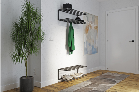 Metalowa półka na buty Ello 70 cm wysyłka 24h