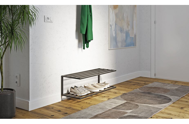 Metalowa półka na buty Ello 70 cm wysyłka 24h