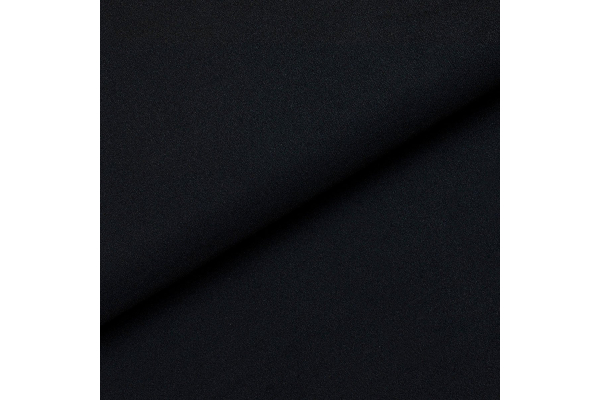 Ławka Isa 100x40x41 - welwet lux 17(czarny), stelaż czarny mat, wysyłka 24h