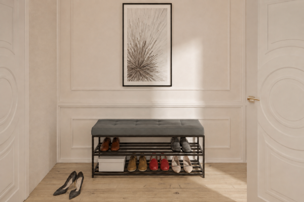 Ławka pikowana Gina 100x30x46hcm- siedzisko welwet lux15...